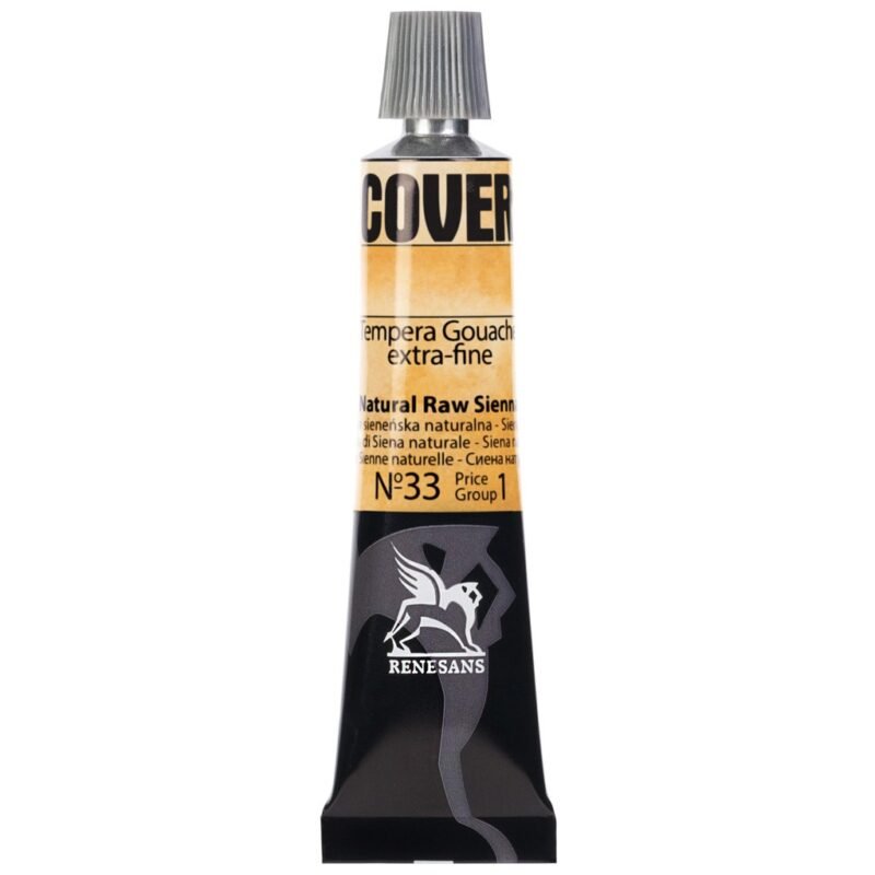 Guašas Tempera COVER - 33 Natural Raw Sienna - 20ml