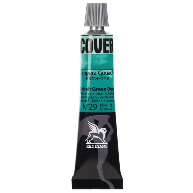 Guašas Tempera COVER - 29 Cobalt Green Deep - 20ml