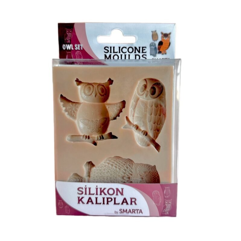 Silikoninė forma Smarta 10x13 - Owl set