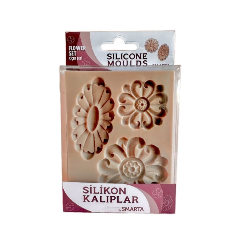 Silikoninė forma Smarta 10x13 - Flower set