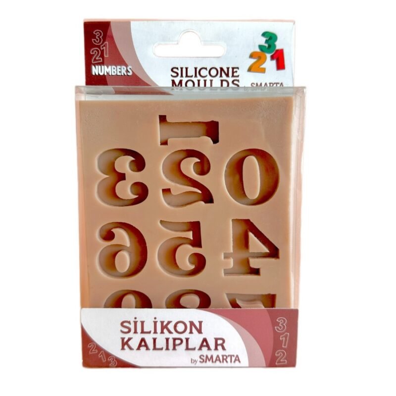 Silikoninė forma Smarta 10x13 - Numbers
