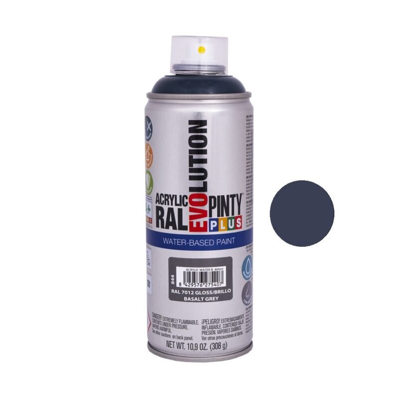 Aerozoliniai dažai Evolution 400ml - 7012 tamsi pilka sp.