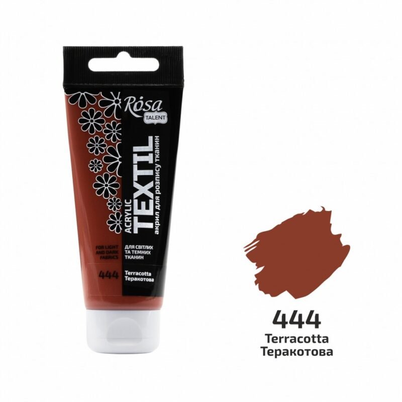 „ROSA Talent“ tekstilės dažai 60ml - molio ruda sp.