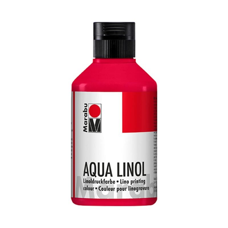 Dažai Linoraižiniui Marabu 032 red (250ml)