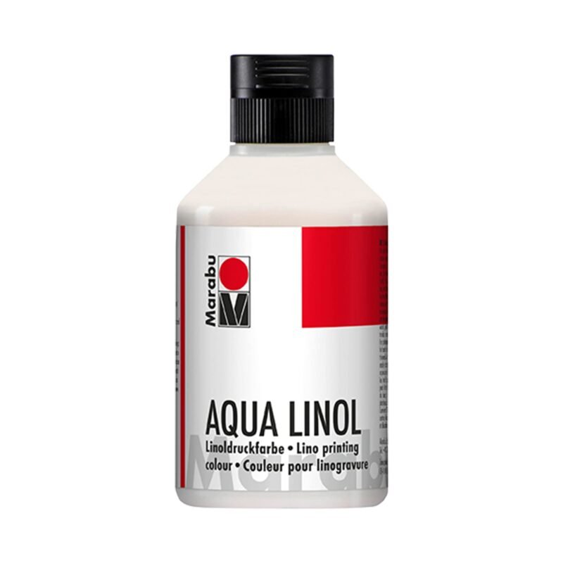 Dažai Linoraižiniui Marabu 070 white (250ml)