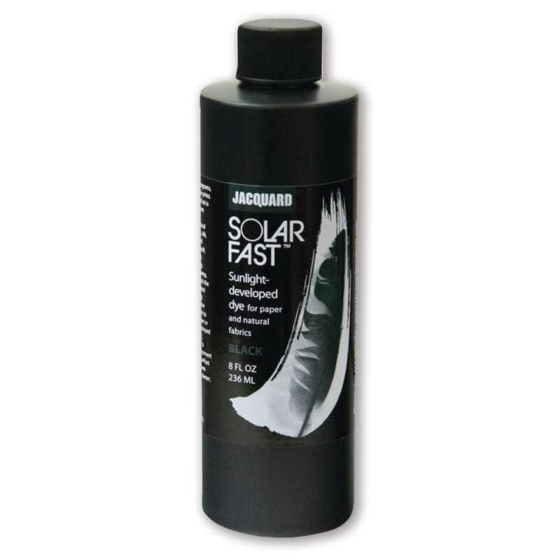Jacquard Solarfast šviesai jautrūs dažai 118ml - BLACK