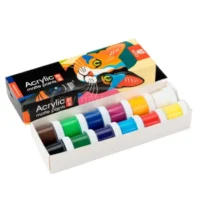 Akriliniai dažai Arteo matiniai 10ml x12sp.