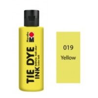 Batikos dažai Marabu Tie Dye Ink 80ml 019 Geltonos sp.