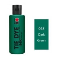Batikos dažai Marabu Tie Dye Ink 80ml 068 Tamsios žalios sp.
