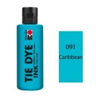 Batikos dažai Marabu Tie Dye Ink 80ml 091 Karibų mėlynos sp.