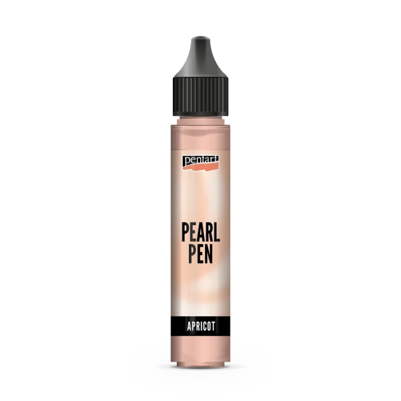 Skysti perlai Pentart 30ml, abrikoso sp.