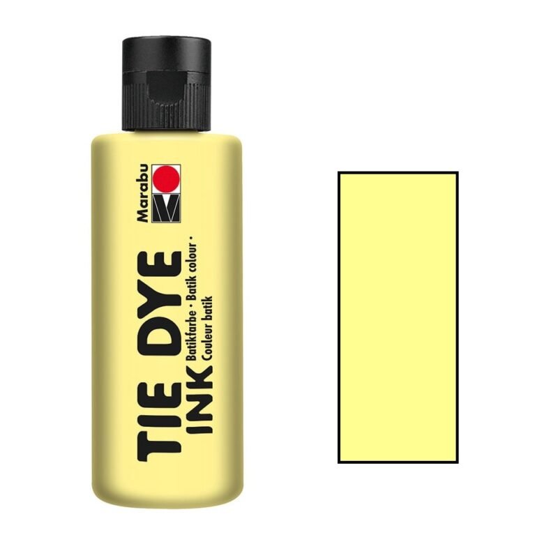 Batikos dažai Marabu Tie Dye Ink 80ml 218 Pastelinės geltonos sp.