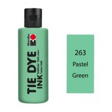 Batikos dažai Marabu Tie Dye Ink 80ml 263 Šviesios žalios sp.