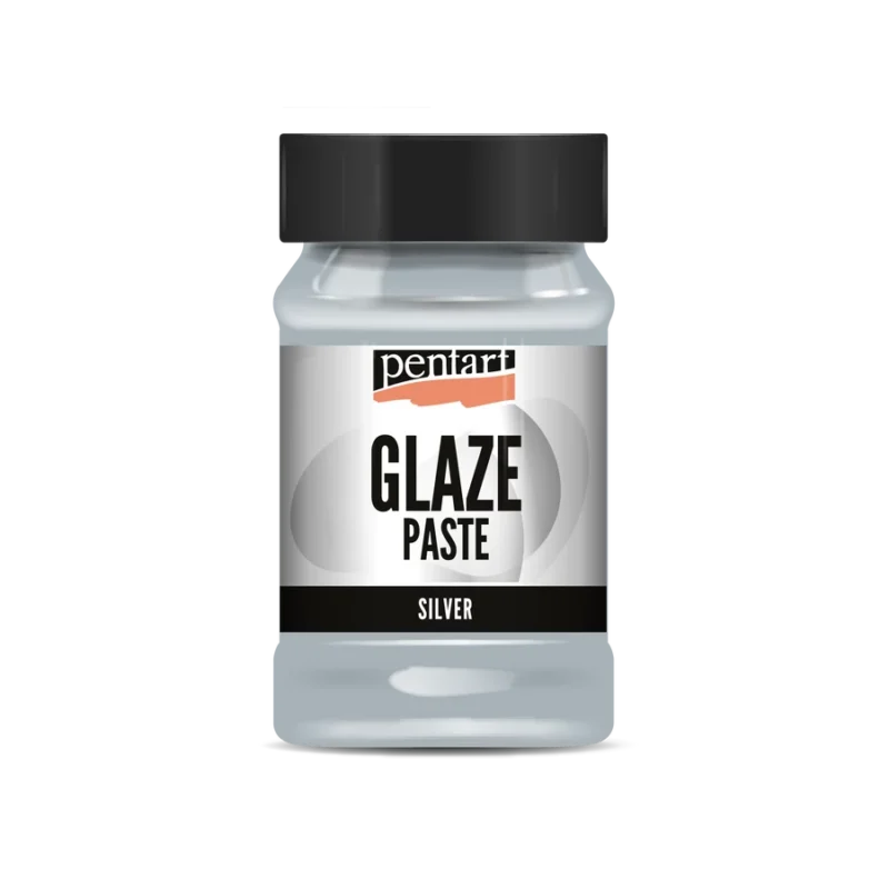 Pasta Glaze 100 ml. sidabro sp.