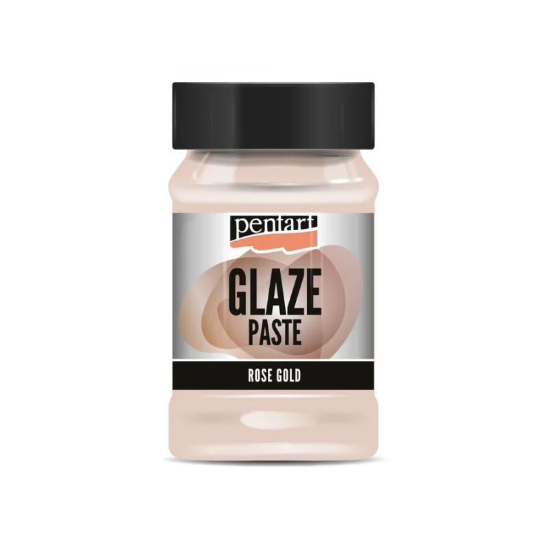Pasta Glaze 100 ml. rožinio aukso sp.