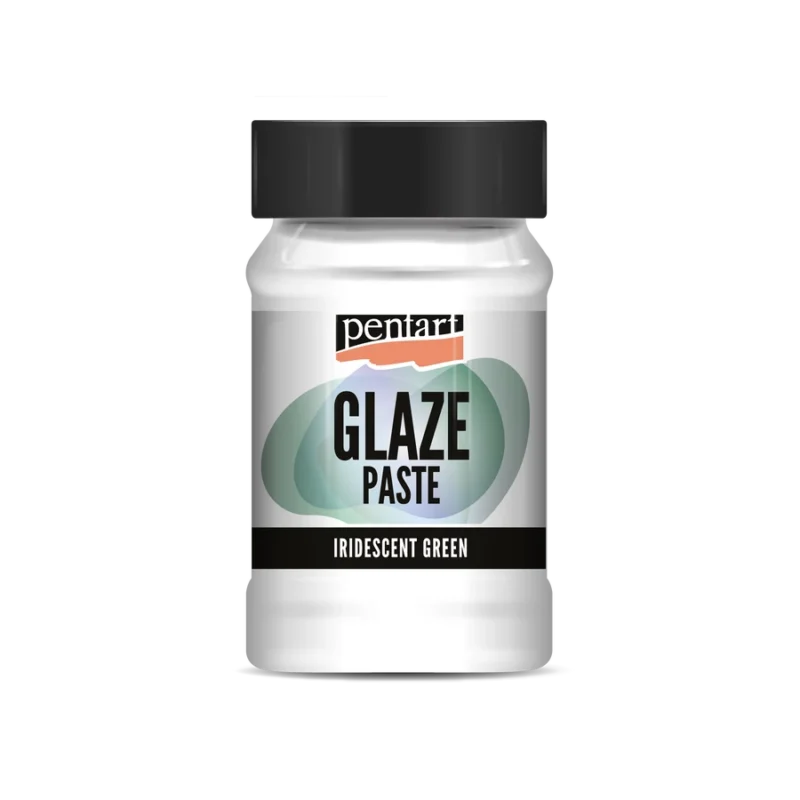Pasta Glaze 100ml. vaivorykštinė žalia sp.