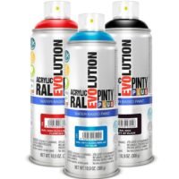 Aerozoliniai akriliniai dažai Evolution 400ml