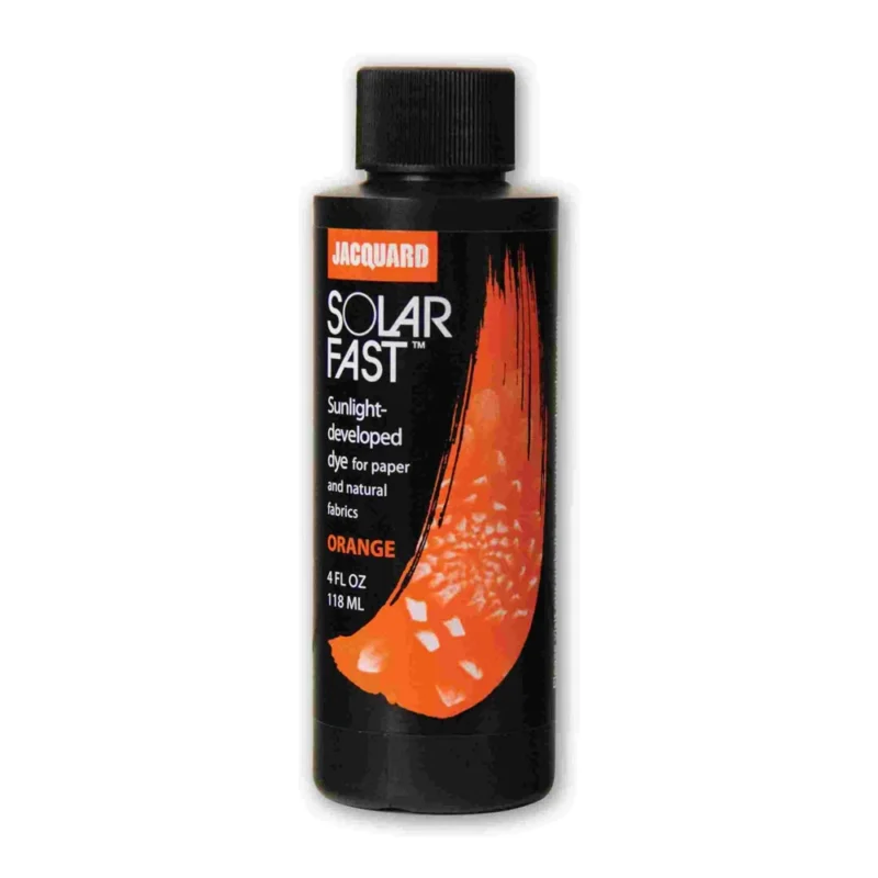 Jacquard Solarfast šviesai jautrūs dažai 118ml - Orange