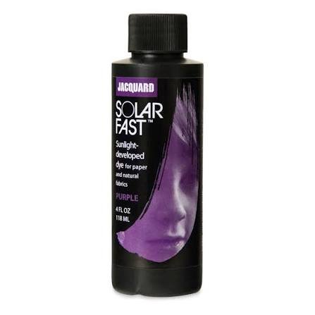 Jacquard Solarfast šviesai jautrūs dažai 118ml - Purple