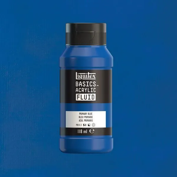 Liquitex Basics Fluid 420 - primary blue