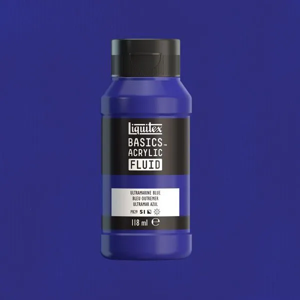 Liquitex Basics Fluid 380 - ultramarine blue