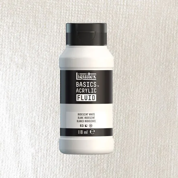 Liquitex Basics Fluid 238 - iridescent white