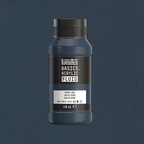 Liquitex Basics Fluid 310 - payne's grey