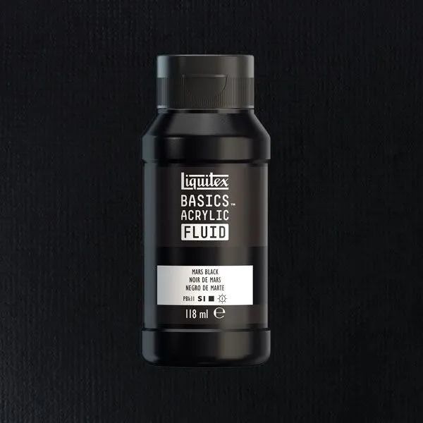Liquitex Basics Fluid 276 - mars black