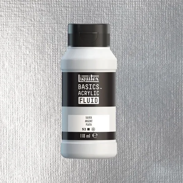 Liquitex Basics Fluid 052 - silver