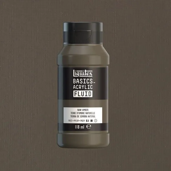 Liquitex Basics Fluid 331 raw umber