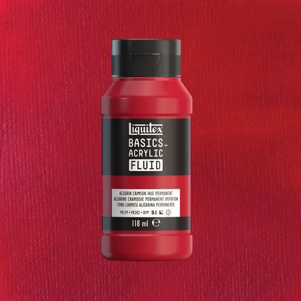 Liquitex Basics Fluid  116 - alizarin crimson permanent hue