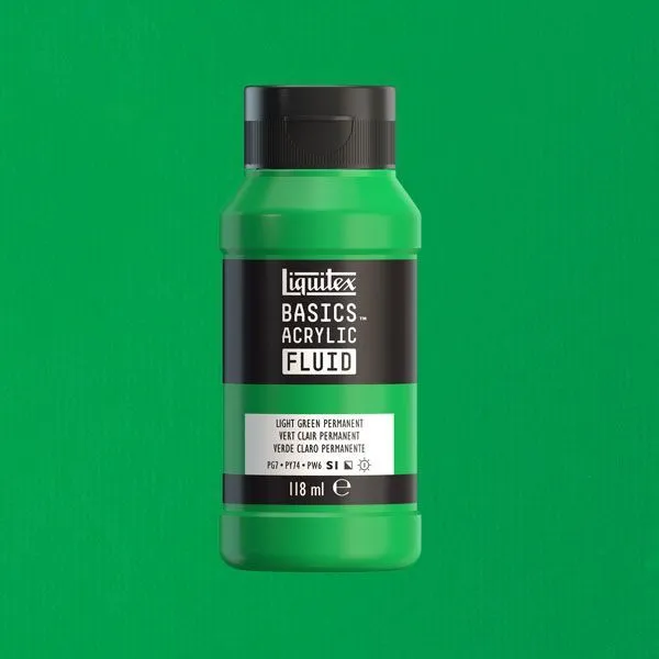 Liquitex Basics Fluid 312 - light green permanent
