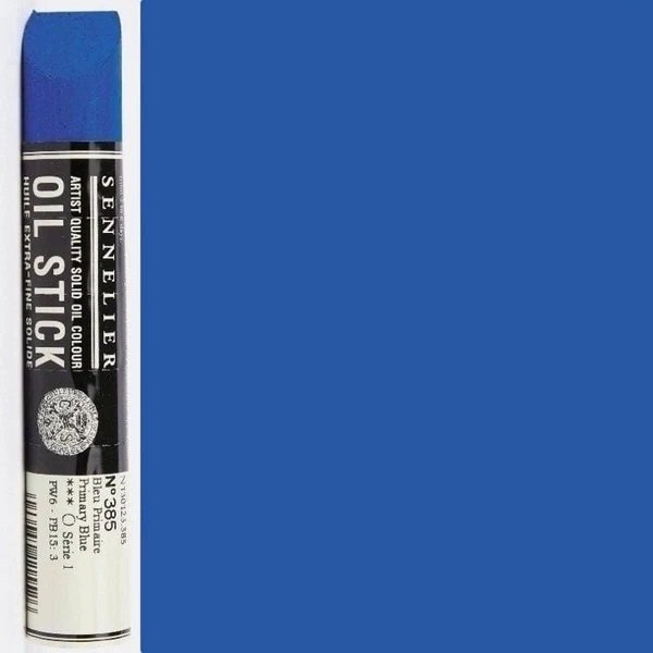 Aliejinių dažų lazdelė Sennelier 38ml 385 primary blue (P)