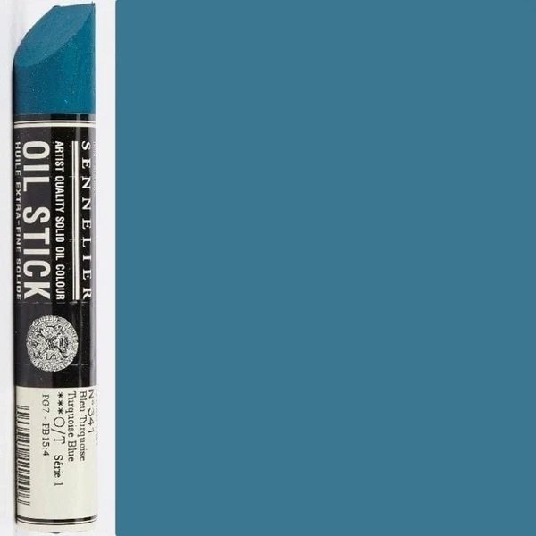 Aliejinių dažų lazdelė Sennelier 38ml 341 turquoise blue
