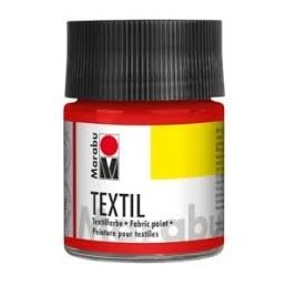 Marabu dažai tekstilei 50ml - 232 Red