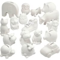 Keramikinių taupyklių rinkinys - 106vnt H6-9cm