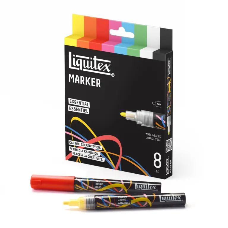 Žymeklių rinkinys Liquitex 2mm - 8vnt Essential