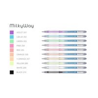 DecoGel 1.0 MilkyWay - rašikliai su fluorescenciniu efektu