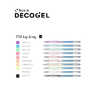 DecoGel 1.0 MilkyWay - rašikliai su fluorescenciniu efektu