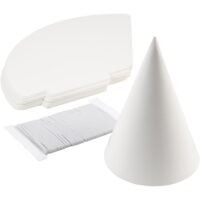 Popieriaus kūgių rinkinys H23cm 50vnt