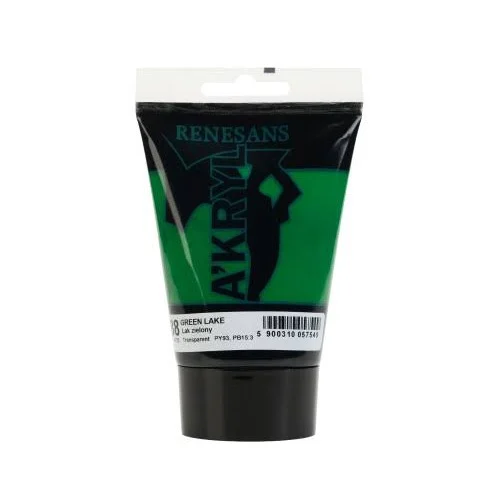 Akriliniai dažai Renesans A'KRYL 100ml green lake